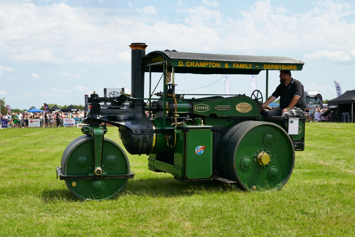 Elvaston Derbyshire: County Show - Steam Traction Engine. Copyright (c)2023 Paul Alan Grosse. All Rights Reserved.