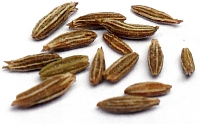 Jeera seed - hard as bullets and needs a high temperature to change flavour.
