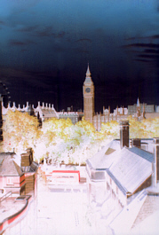 Negative with colours restored by rotation