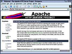 Click here to open up a new browser window at Apache's httpd project site.